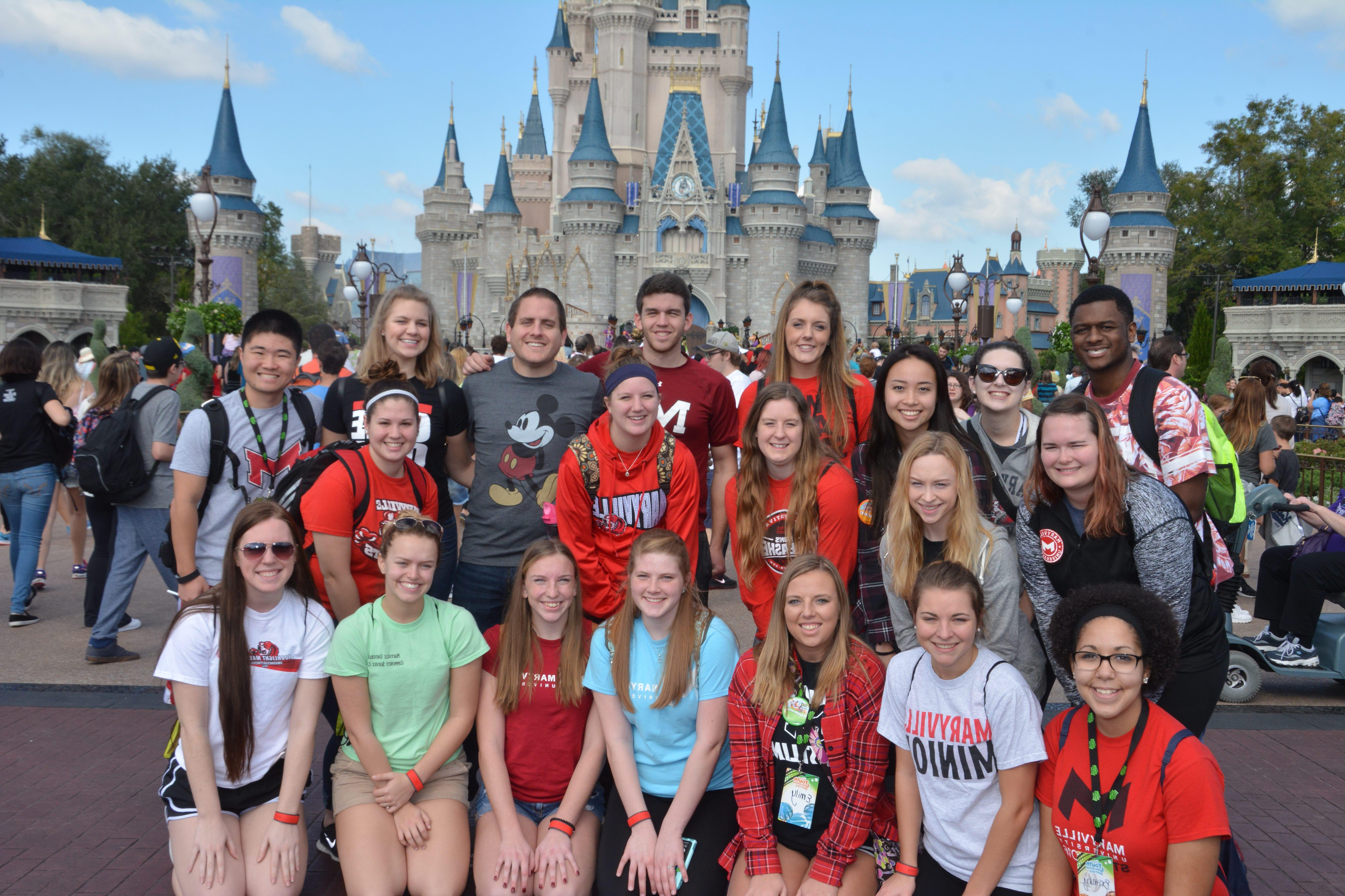 students at Maryville University